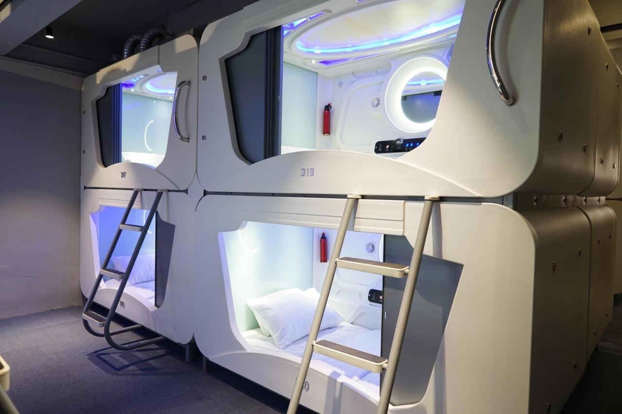 Q Capsule Hotel Georgetown Luaran gambar