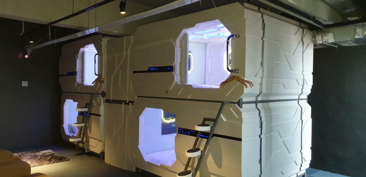 Q Capsule Hotel Georgetown Luaran gambar